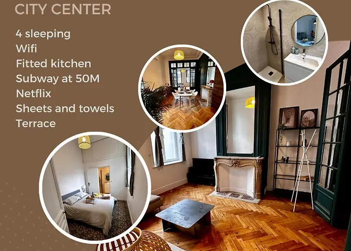 Appart 4 Personnes Lille Centre Avec Exterieur