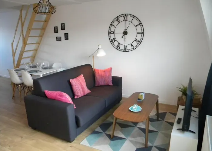 Apartment Lille - Proche Metro - Stationnement Gratuit