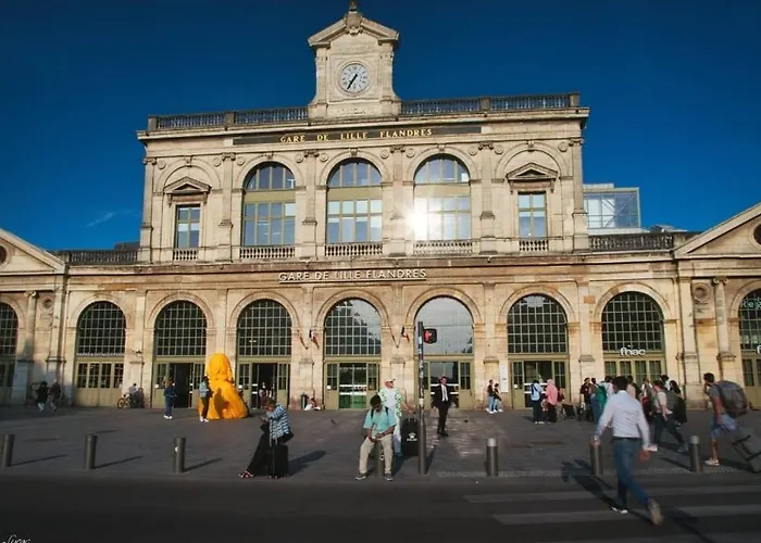 Fabulous Appartement For 4 Pers In Faidherbe Sreet In Front Of Lille Flandres Station
