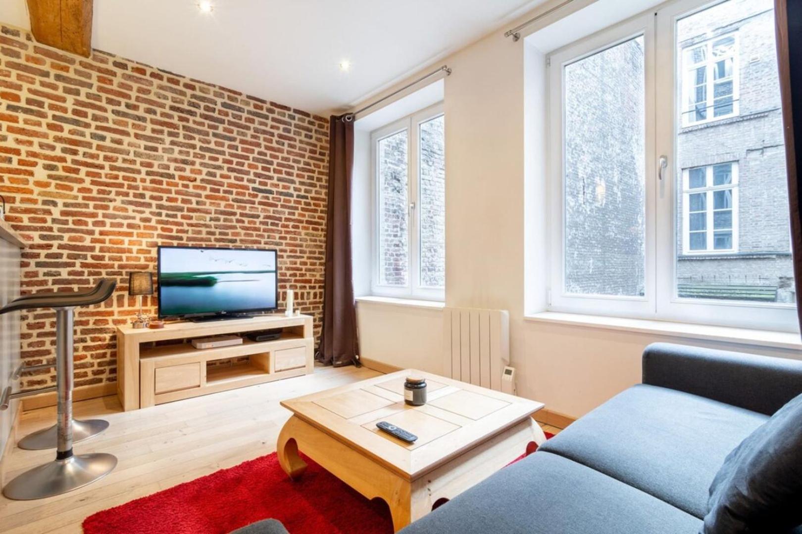 Vieux - Luminous With Character ! 2pers Appartement Lille