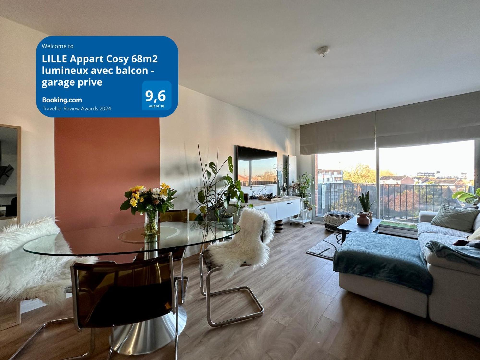 Cosy 68m2 Lumineux Avec Balcon - Garage Prive Apartment *