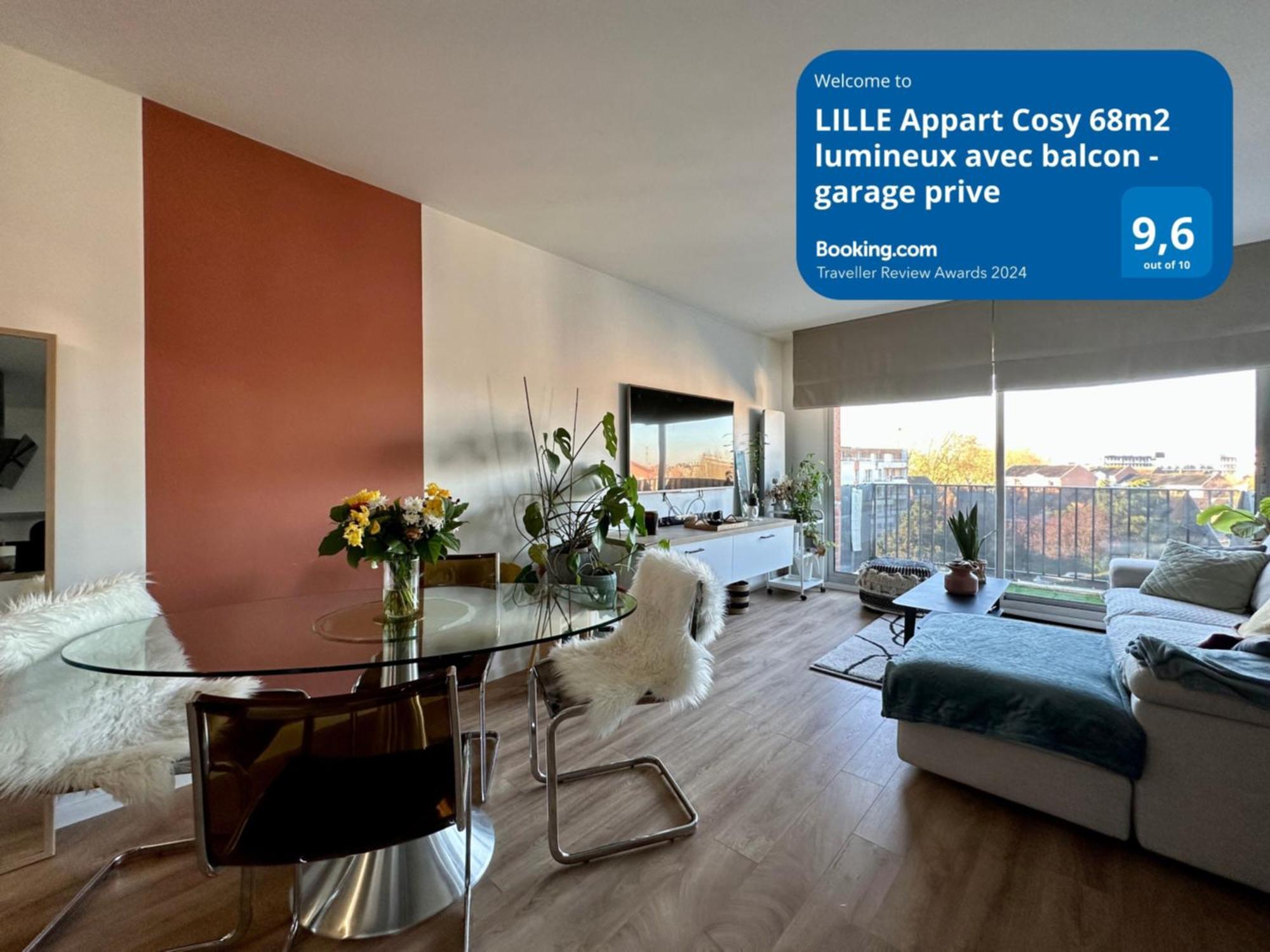 Apartment Cosy 68m2 Lumineux Avec Balcon - Garage Prive *
