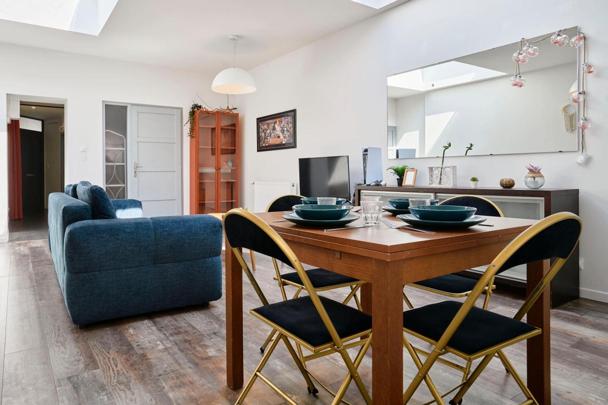 Apartment Moderne - Jacuzzi - Jardin Lille