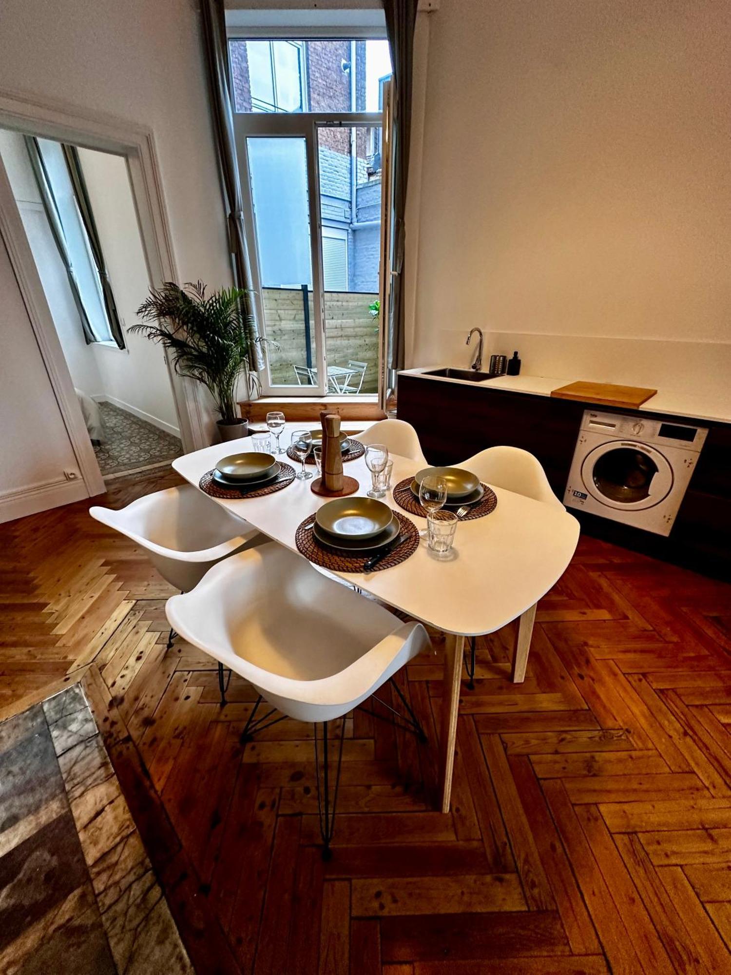 Apartment Appart 4 Personnes Centre Avec Exterieur Lille