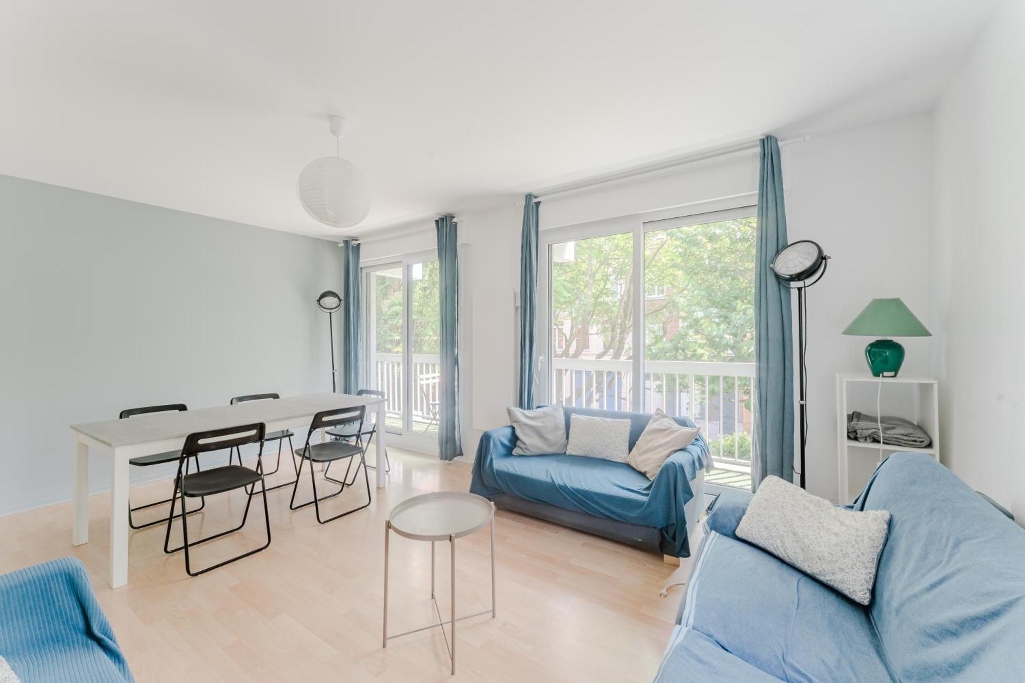 Magnifique 3 Pieces Avec Parking Prive Et Balcon