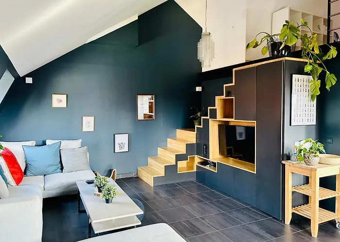 Loft Haut De Gamme - Sejour Vieux-Lille