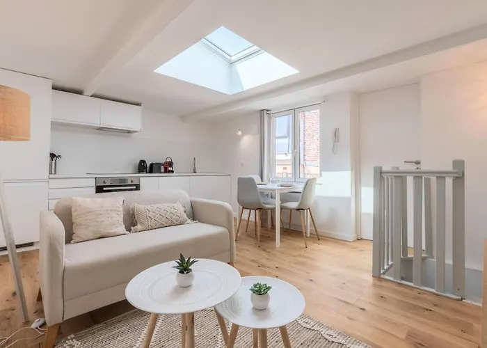 Quiet Duplex Studio In The Heart Of Old Lille!