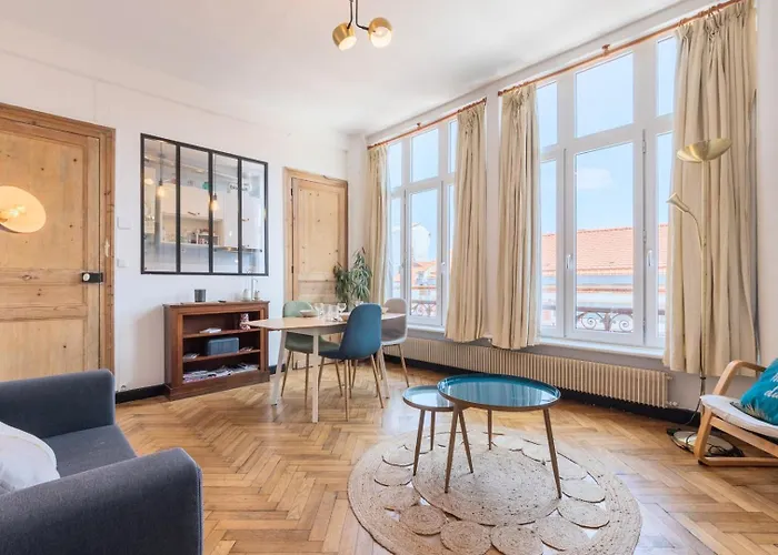 Wazemmes Appartement Lumineux A Cote Du Marche!