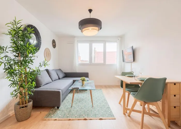 Lille, Fully-Equipped Apartment With Parking Space