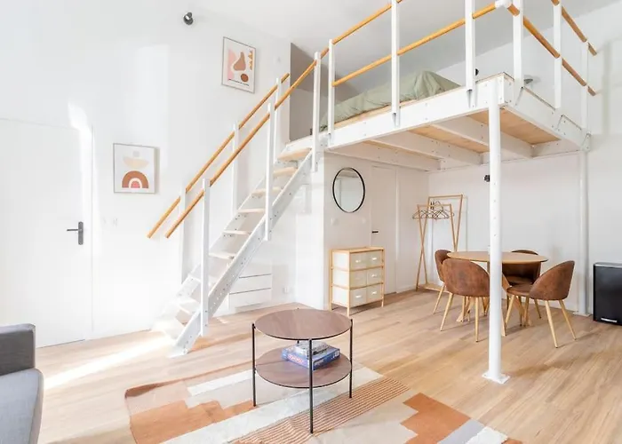 Lille Bel Appartement Cosy Avec Mezzanine