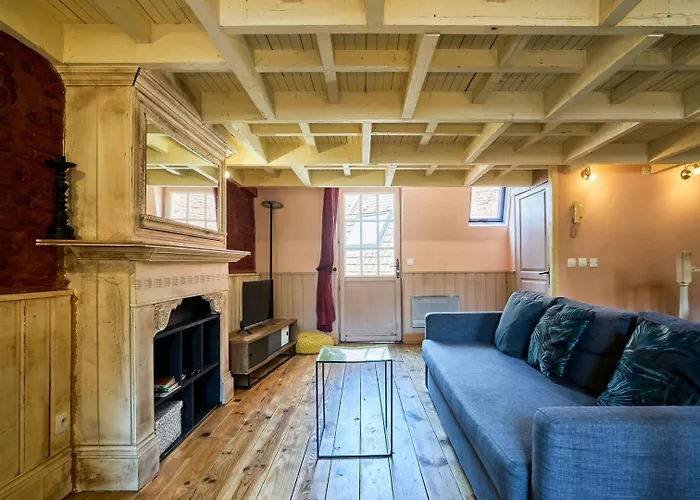 Old Lille Apartment With Terrace