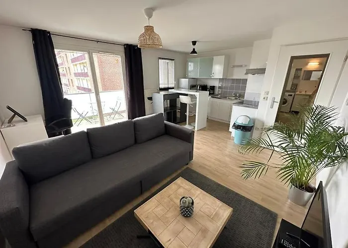 Appartement Proche Chu Avec Balcon Et Parking