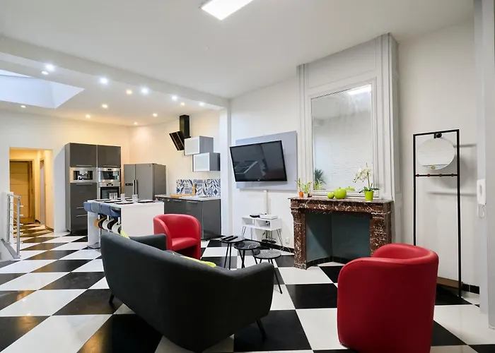 Lille Cote Prestige Confortable 3 Chambres Babyfoot