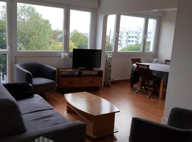 Apart L Oree Du Bois- Ambiance Cosy - Vue Panoramique Sur Verdure, Spacieux Et Calme 76M2 - 2Ch - 3 Lits - Parking -Prox Metro