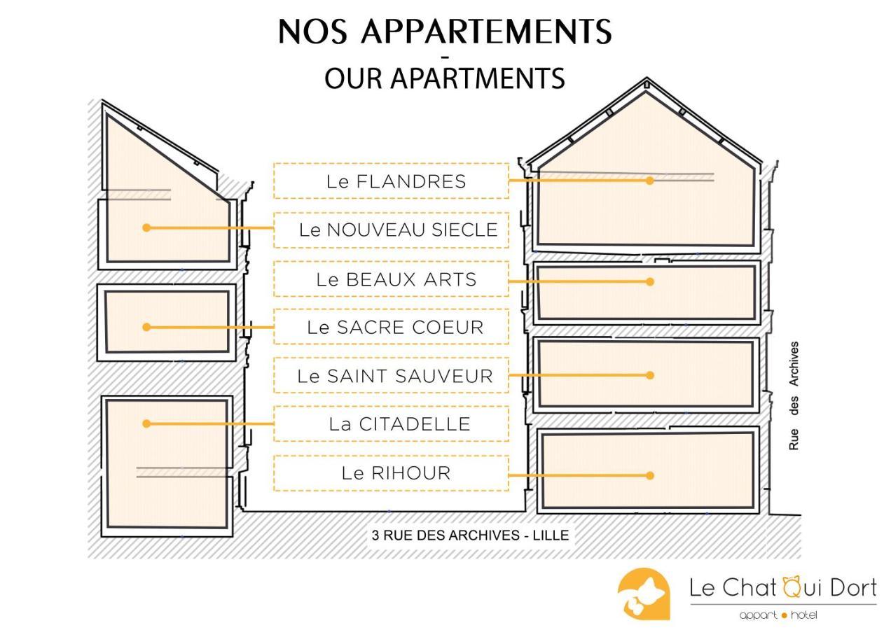 Apartamento Au Qui Dort - Archives 3 Lille
