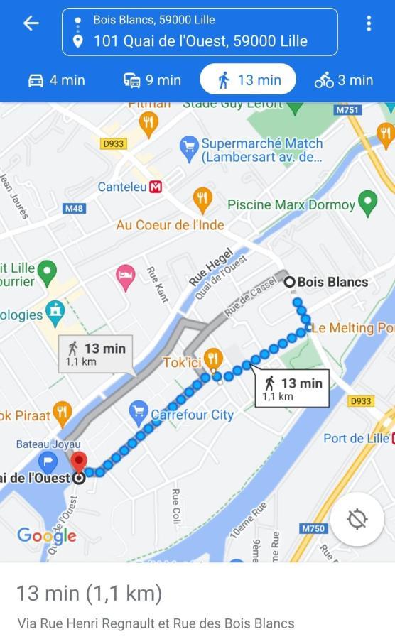 Bateau Péniche - Euratechnologie * Lille