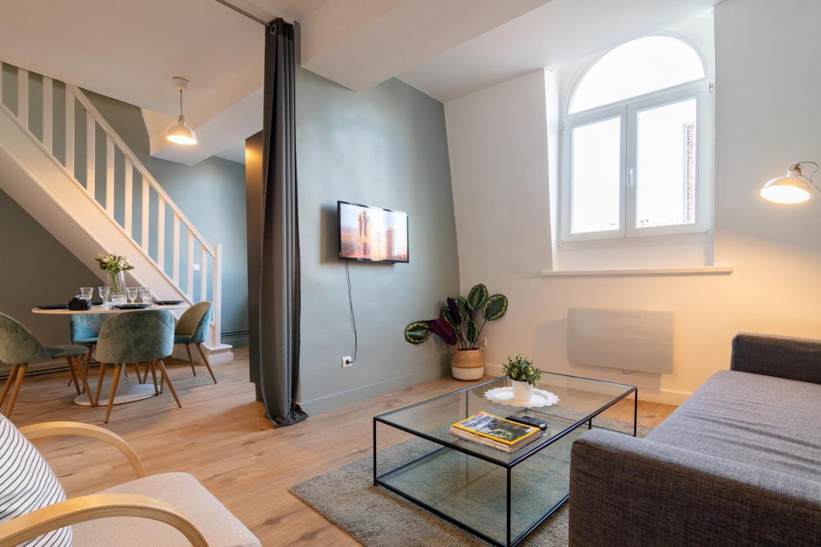 Hypercentre - Superb Cosy Duplex Parking Appartement