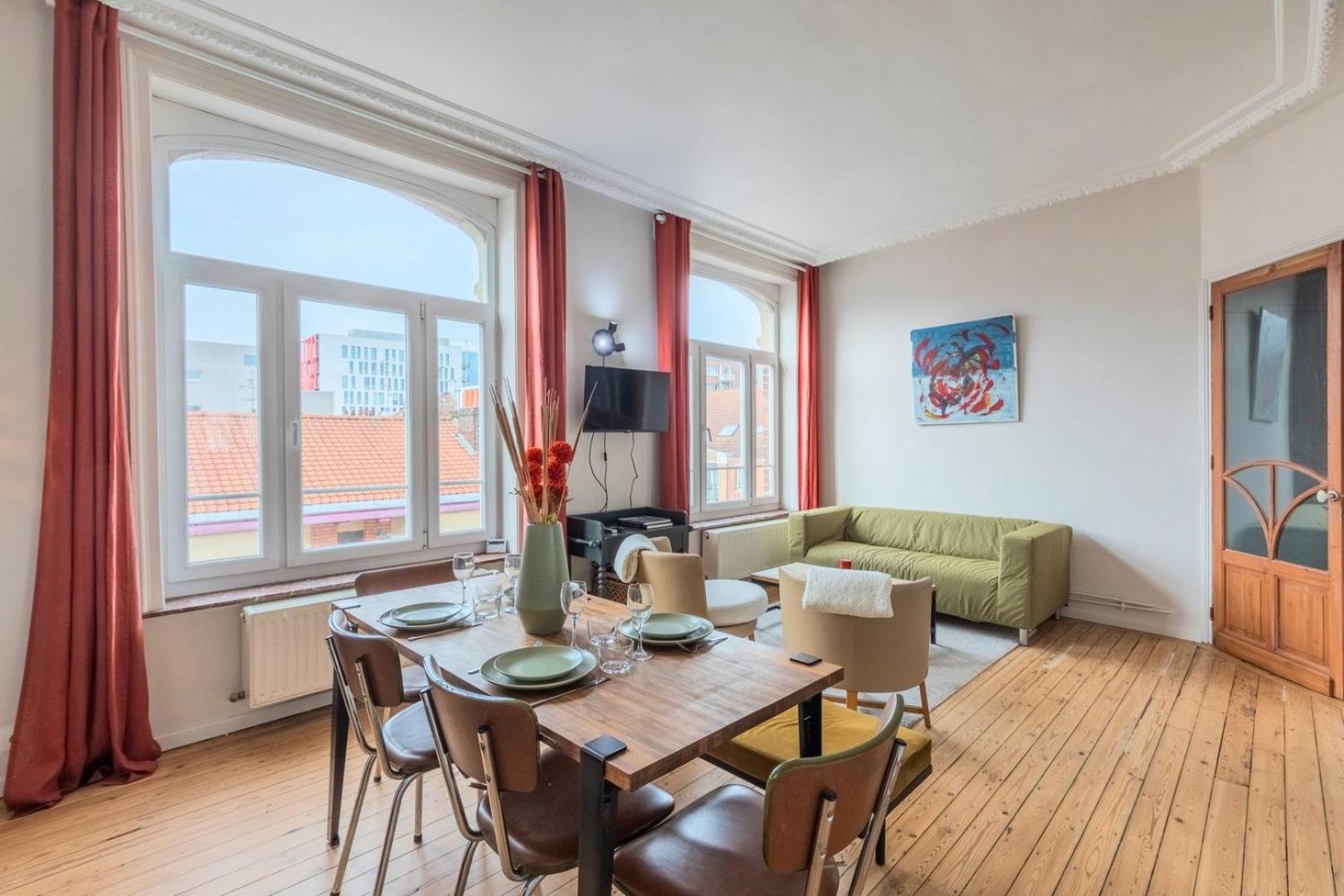 2 Bedroom With Terrace, Near Lille