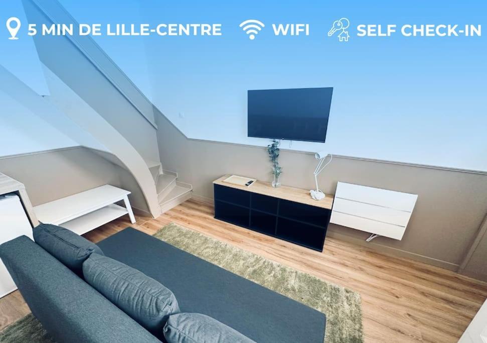 Nouveau! Centre T3 Avec Wifi, Tv, Netflix * Lille