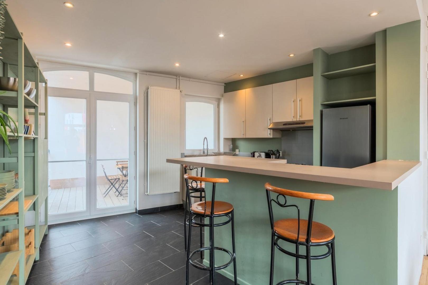 2 Bedroom With Terrace, Near