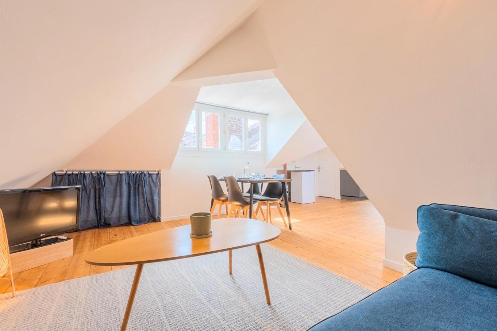 Bright One Bedroom Next To Wazemmes Market Apartment Lille