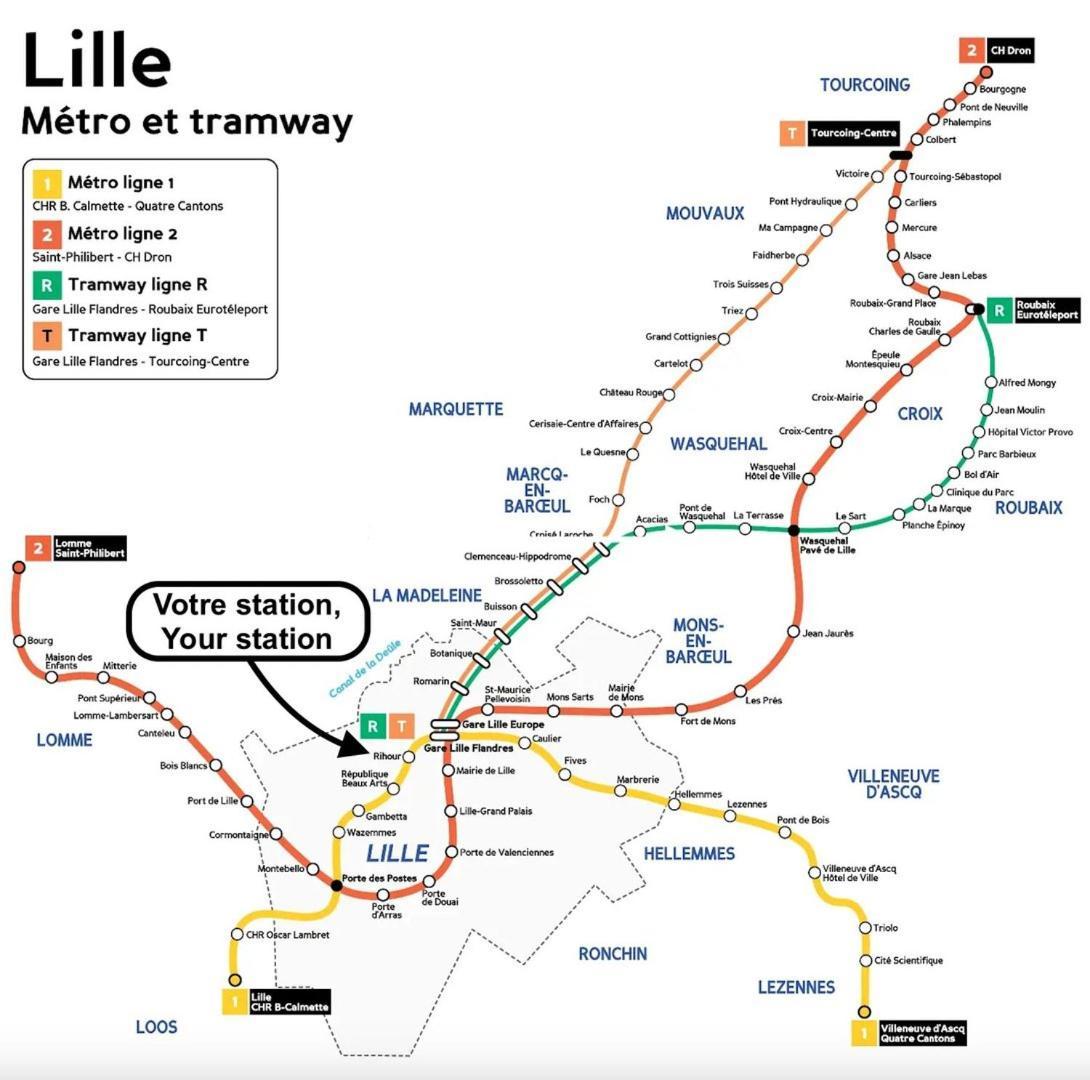 Apartment Centre - 1br In The Heart Of Lille!