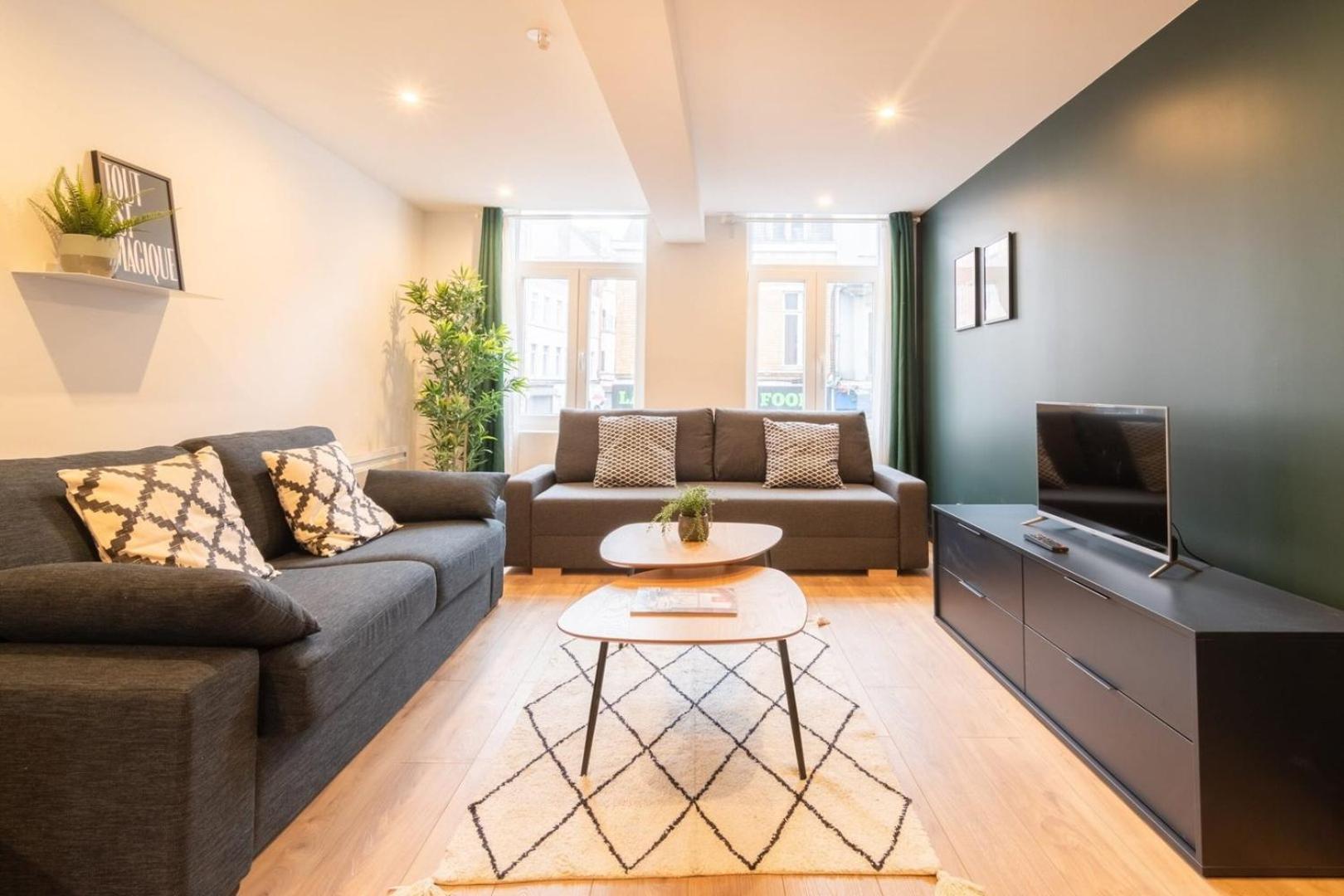 Centre: Fully-equipped Triplex With Terrace Apartment Lille