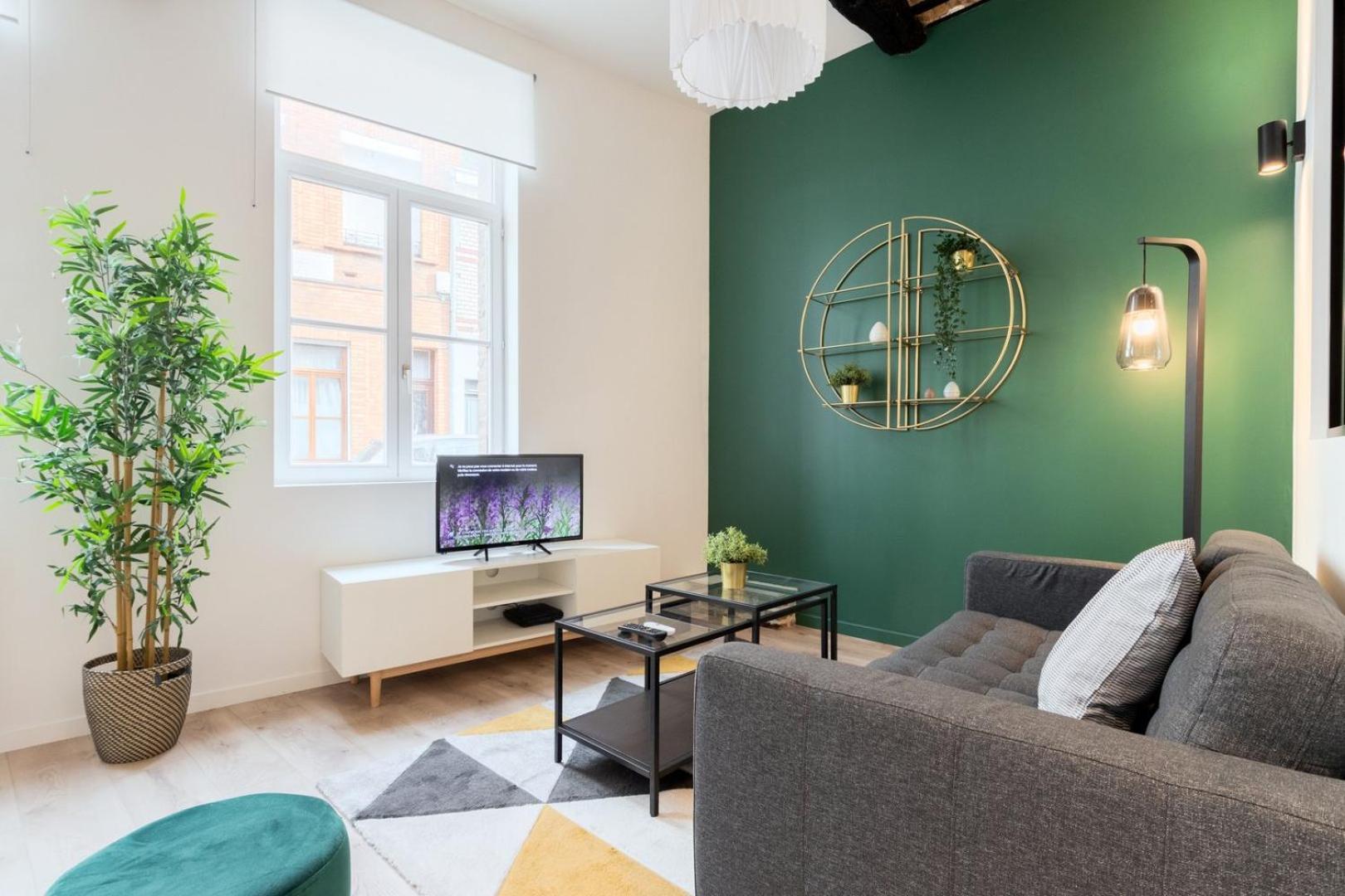 Character In The Heart Of Old Apartment