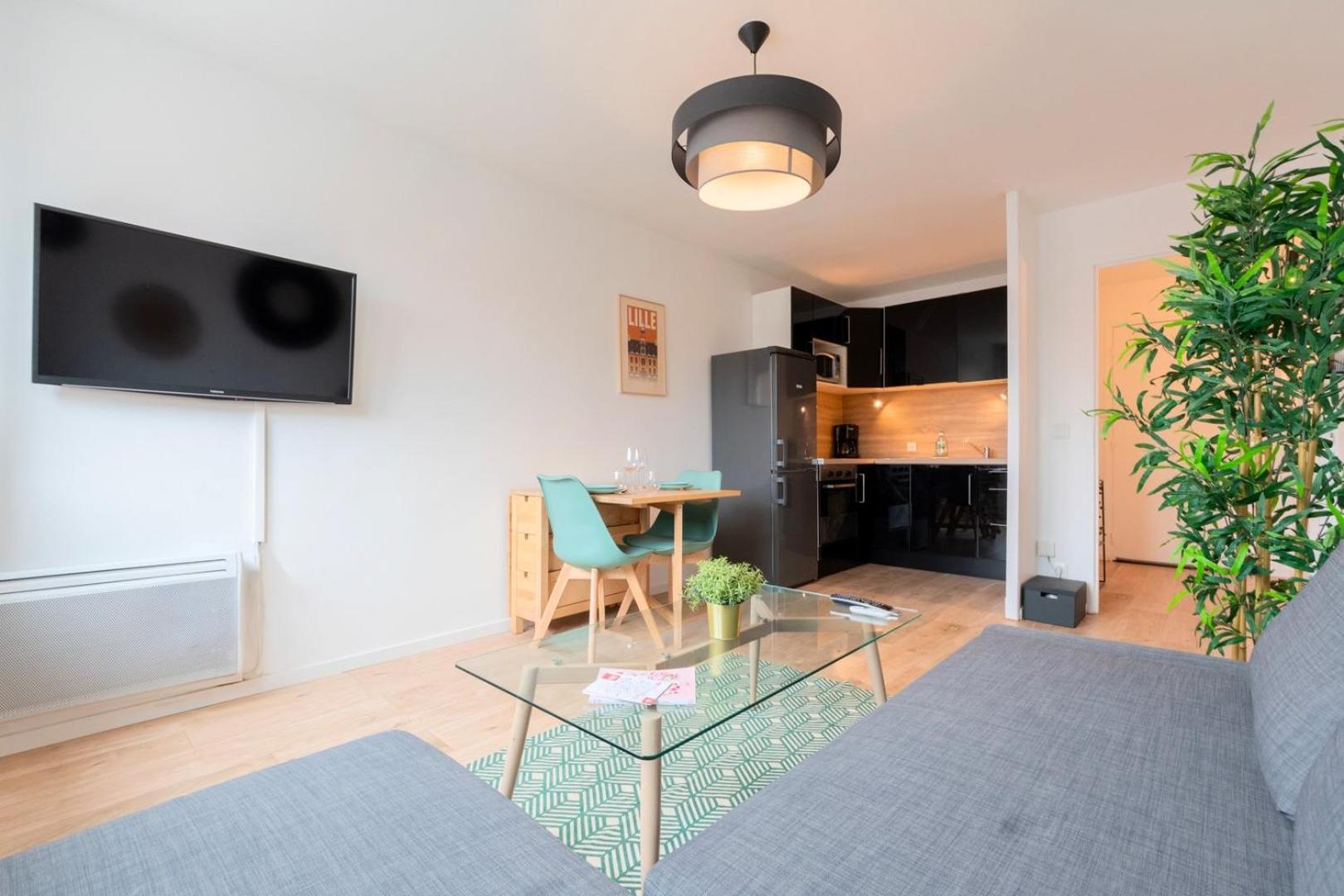 Apartment Lille, Fully-equipped With Parking Space *