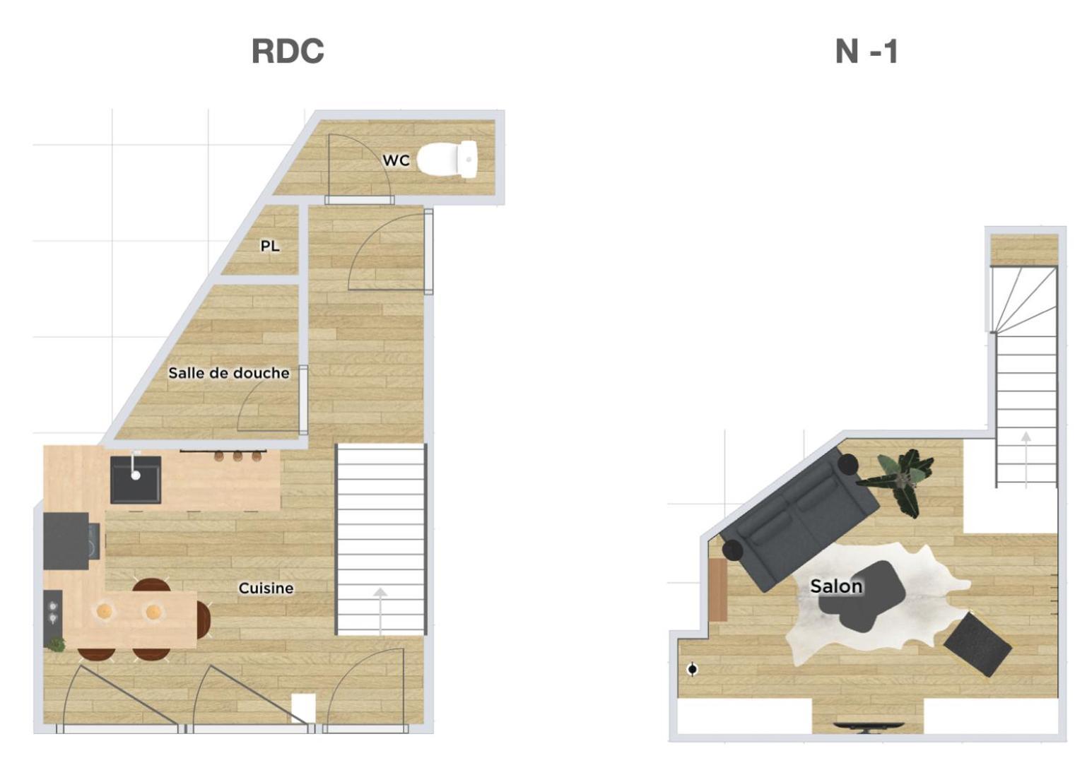 Atypical Flat In The Centre Of Lille. Apartment