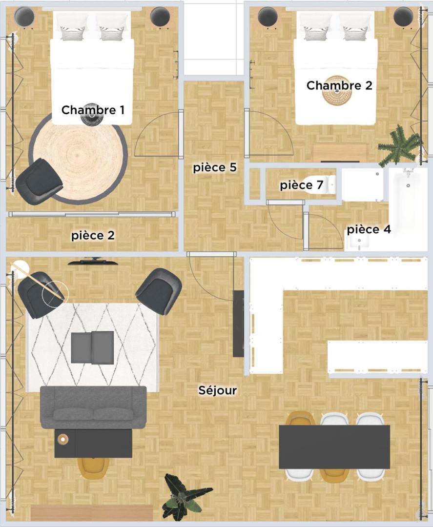 Apartment Functional 2 Bedroom