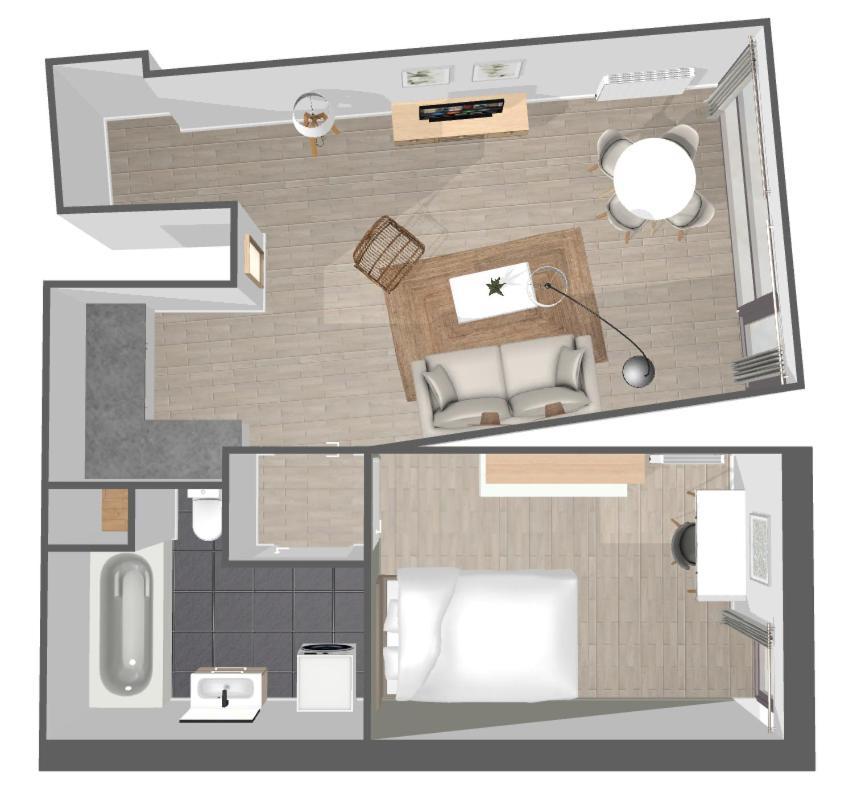 Europe/flandres Stations With Balcony! Apartment *