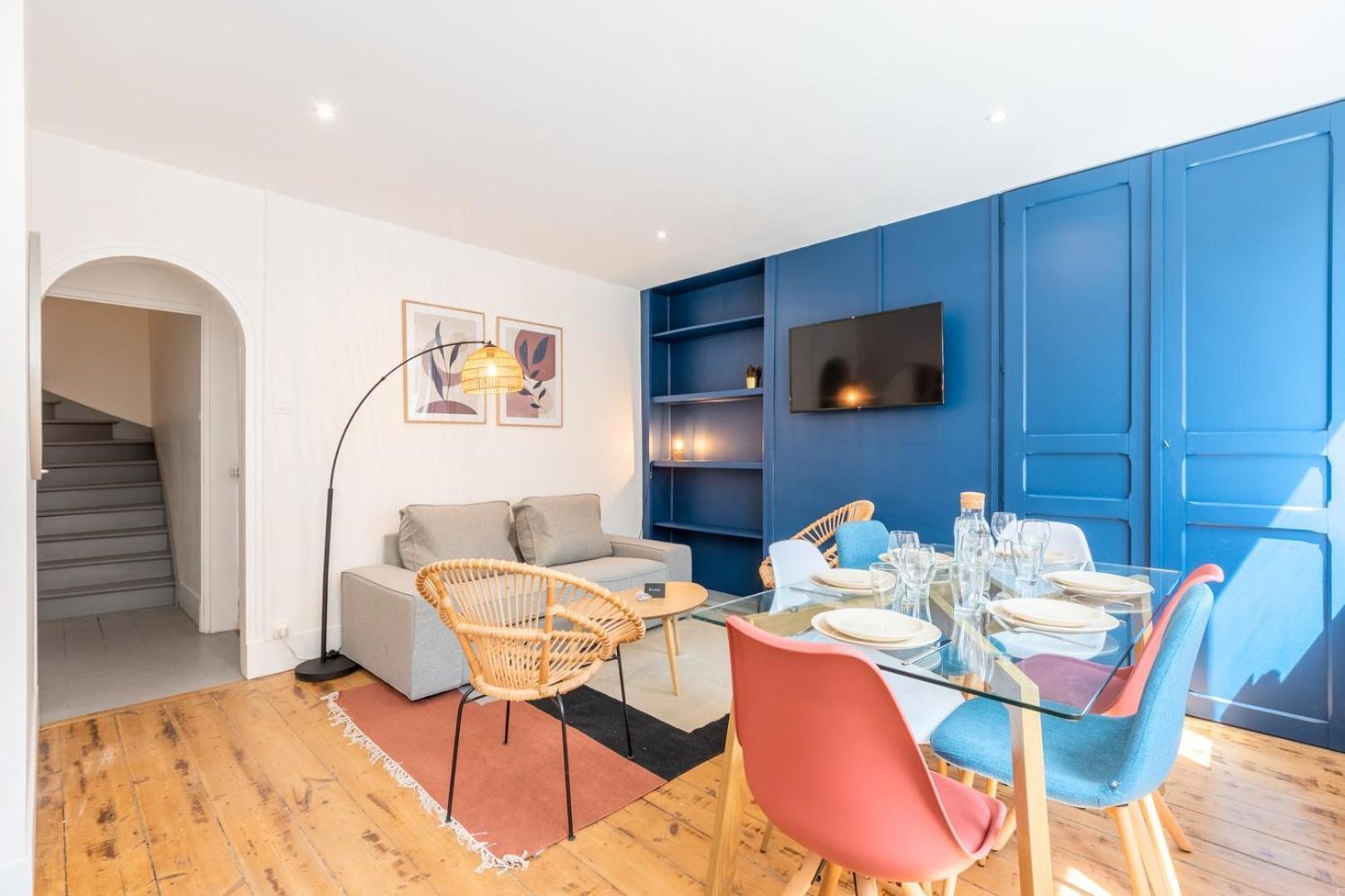 Appartement Bright 3-bedroom 2-bathroom Flat