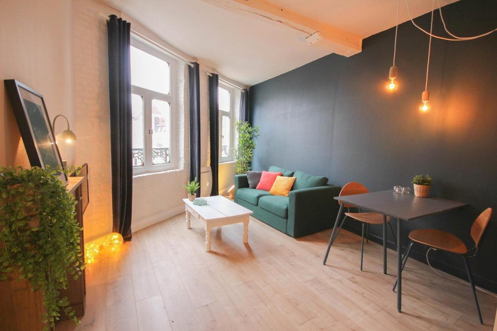 In The Heart Of Old Lille: Rue De La Monnaie Appartement Rijsel