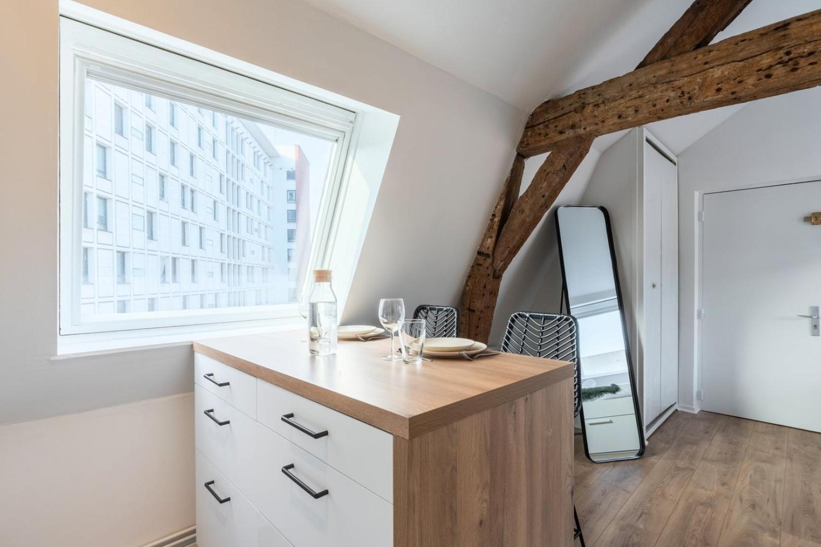 Old - Equipped And Bright ! Apartment Lille