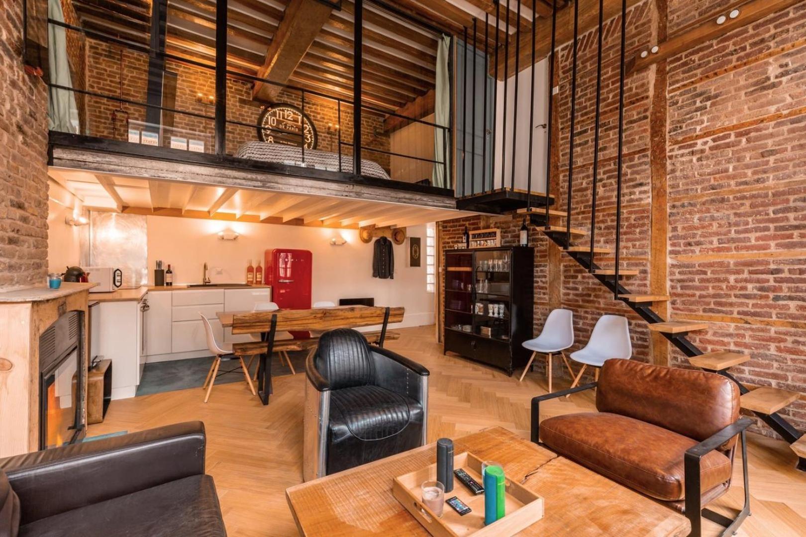 Duplex D'architecte Avec 3 Apartment Lille