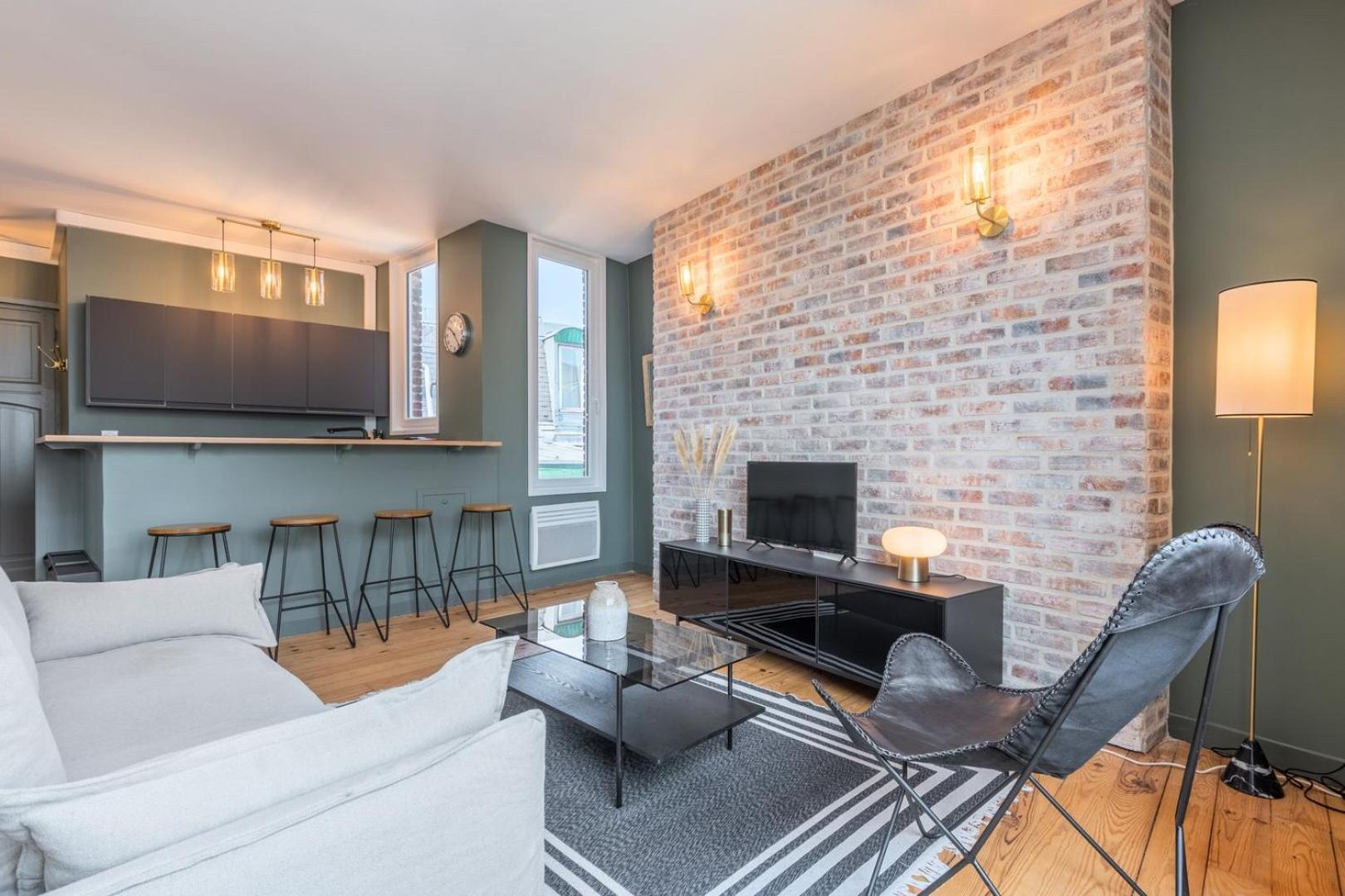 Appartement Charming 2 Bedroom - Old Rijsel