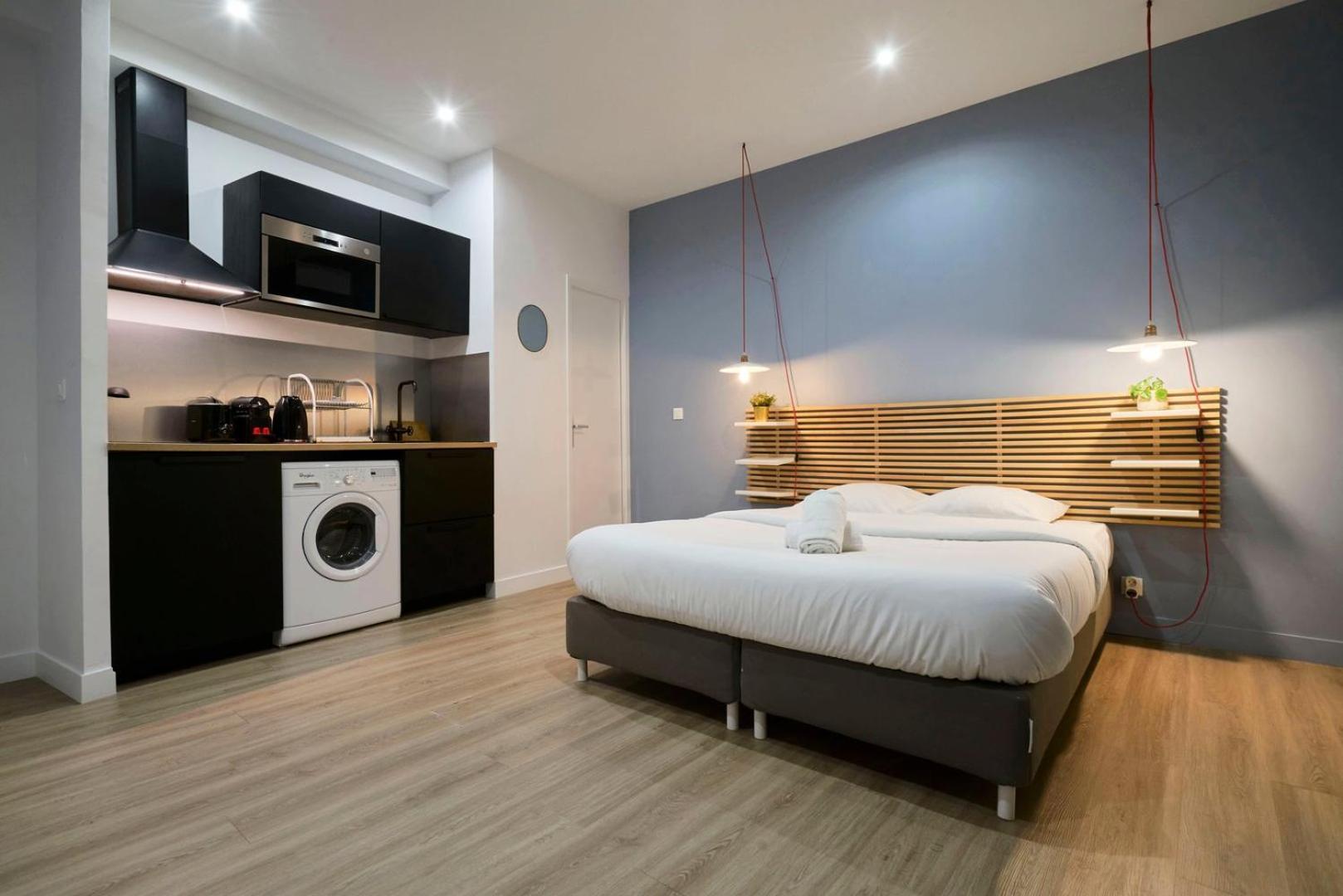 Apartment Equipped In The Heart Of The Stations *
