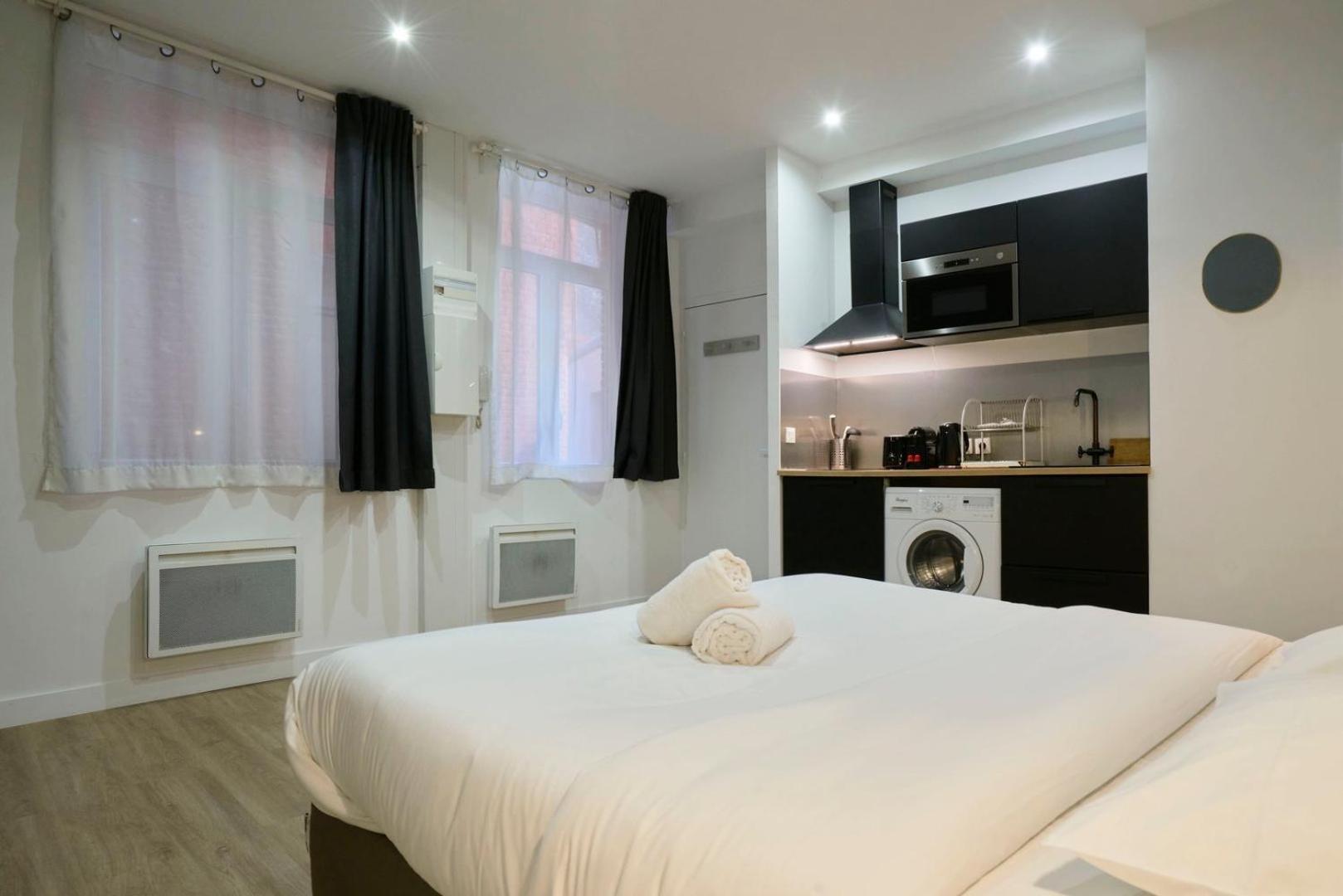 Apartment Equipped In The Heart Of The Stations Lille