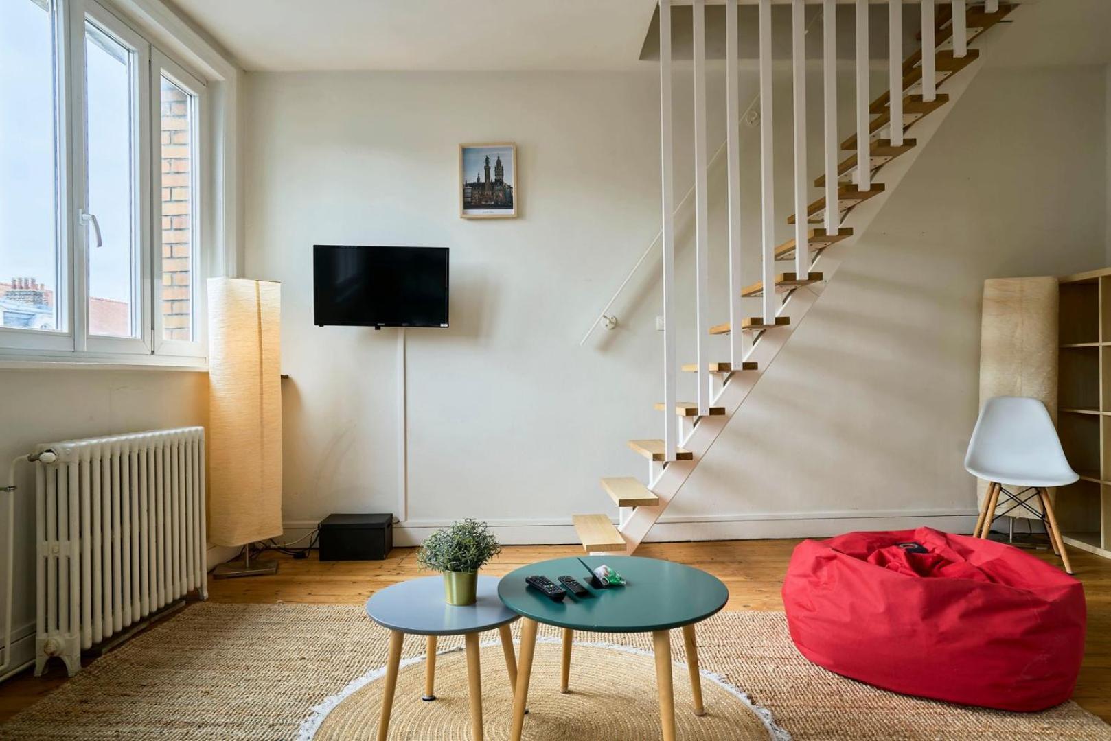 Hypercentre-2 Bedrooms Very Bright + Parking Lille