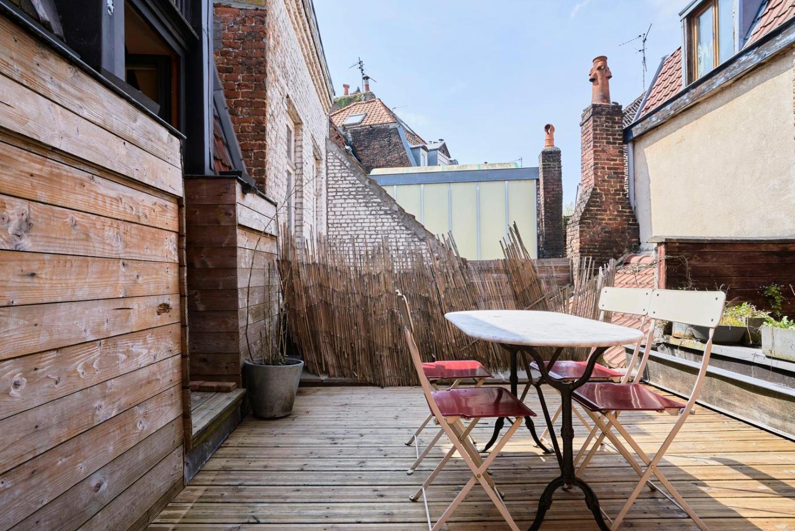 Old With Terrace Lille