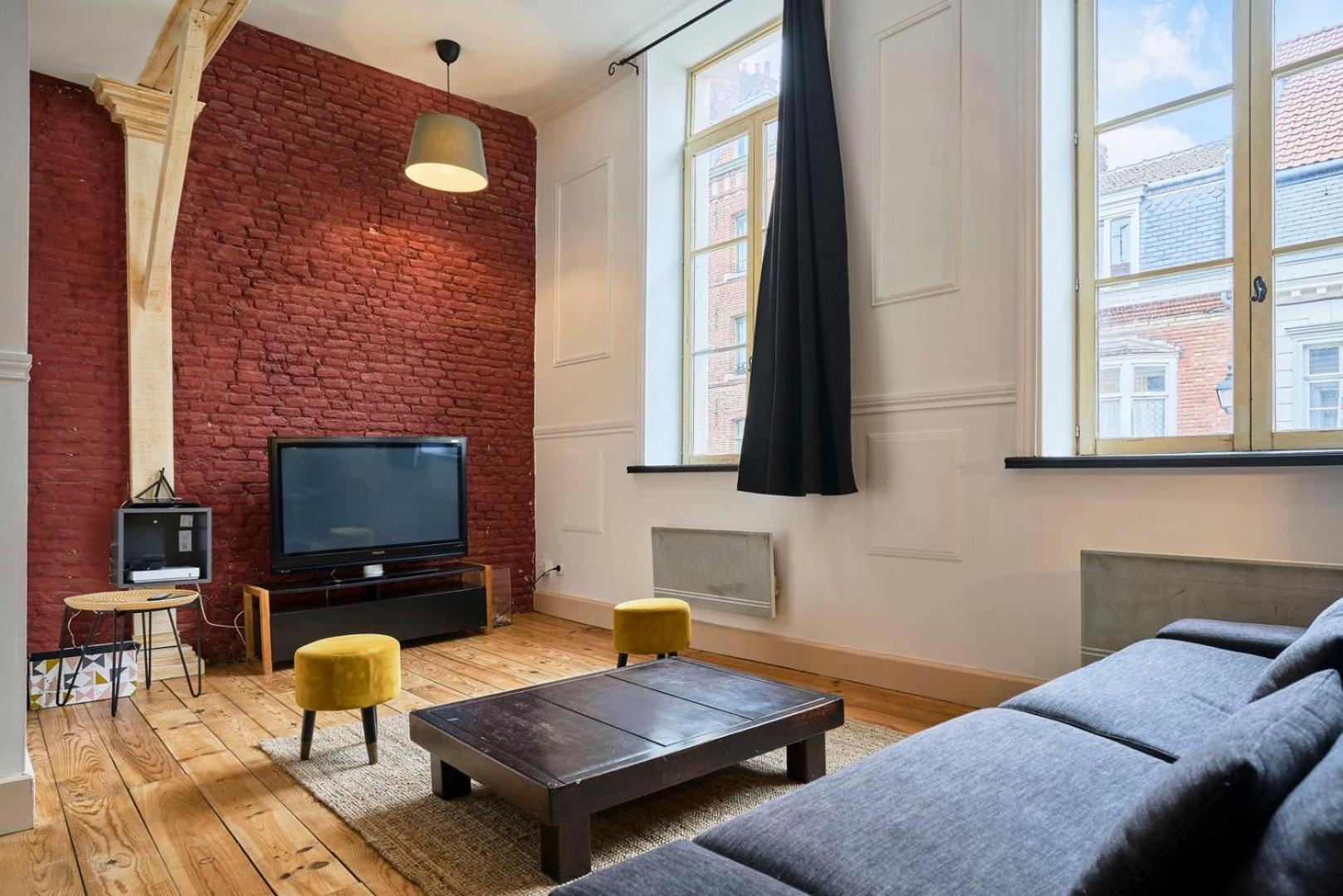 Old Charming Duplex Apartment Lille