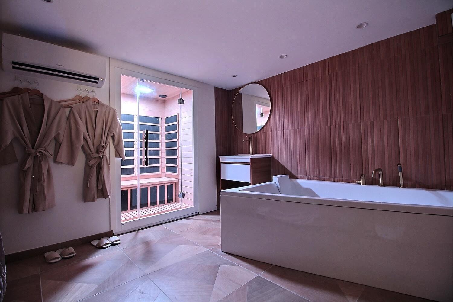 - Sauna - Baignoire Double Apartment Lille
