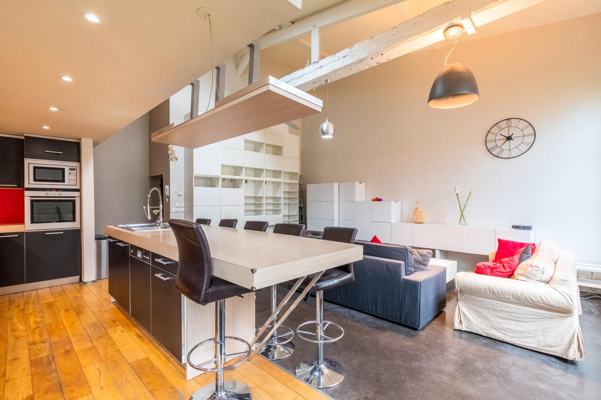 Modern Loft 2-8 People,