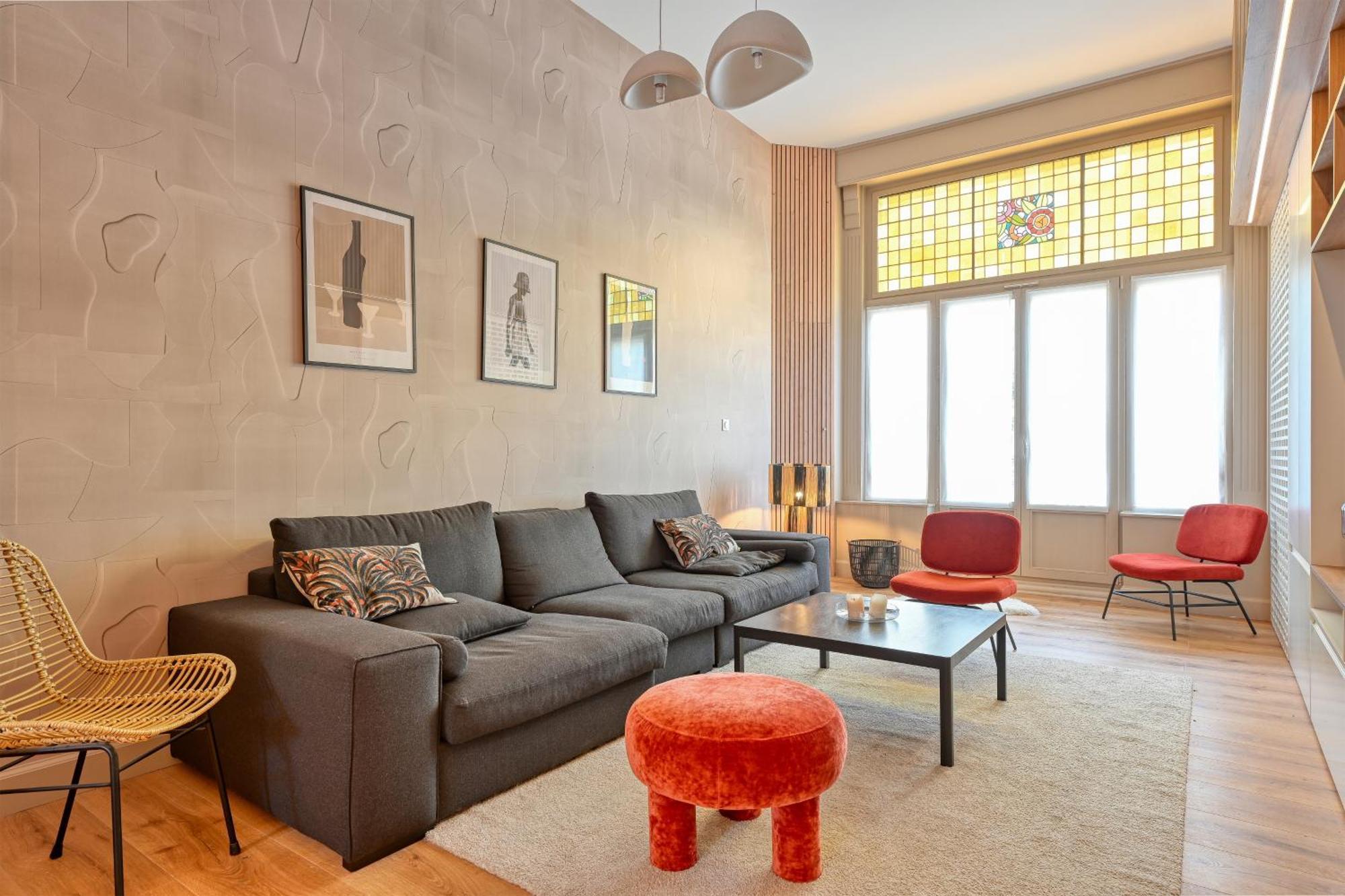 Appartement Luxueux Design 4 Ch Climatise