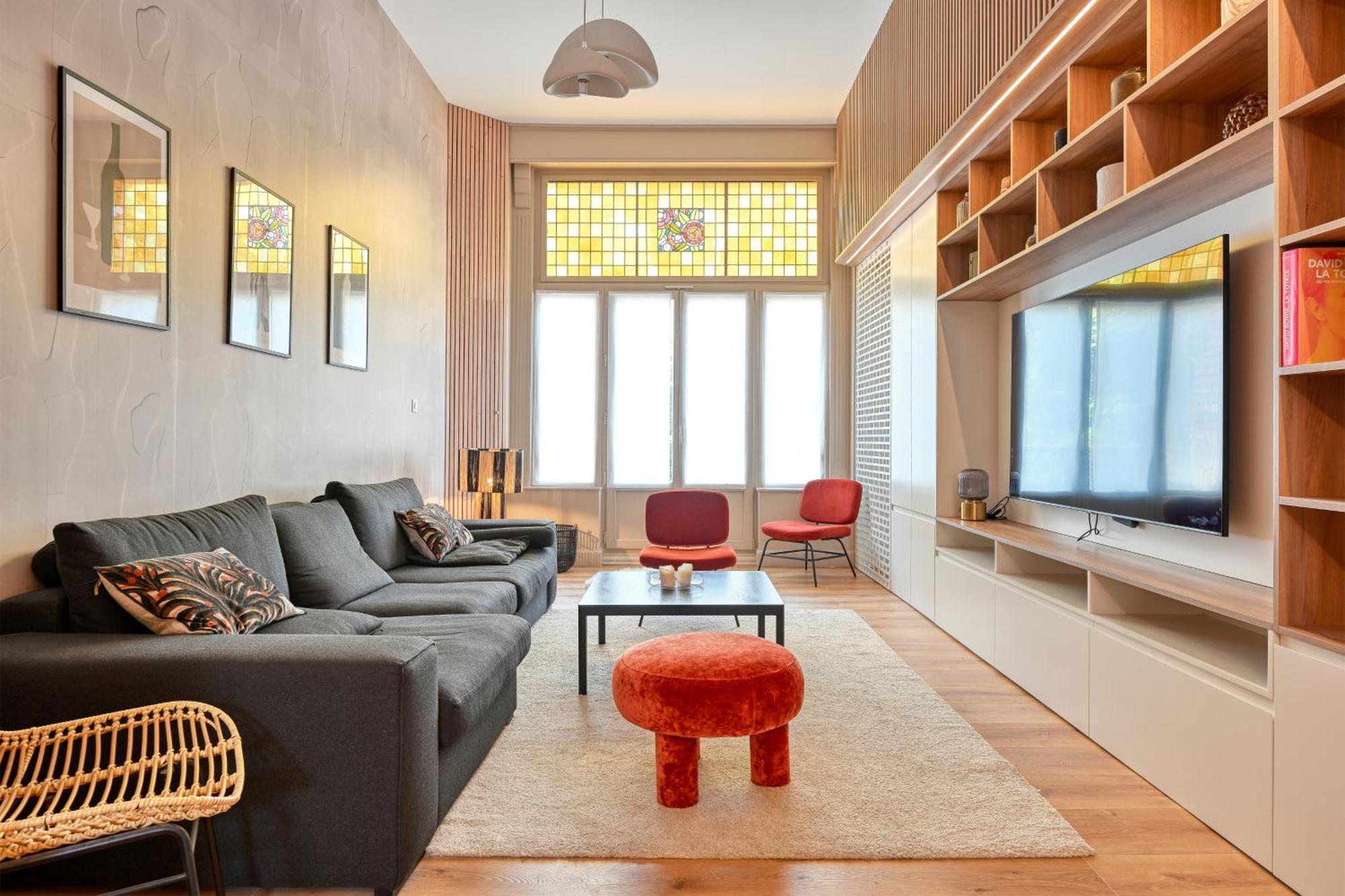 Luxueux Design 4 Ch Climatise Apartment *