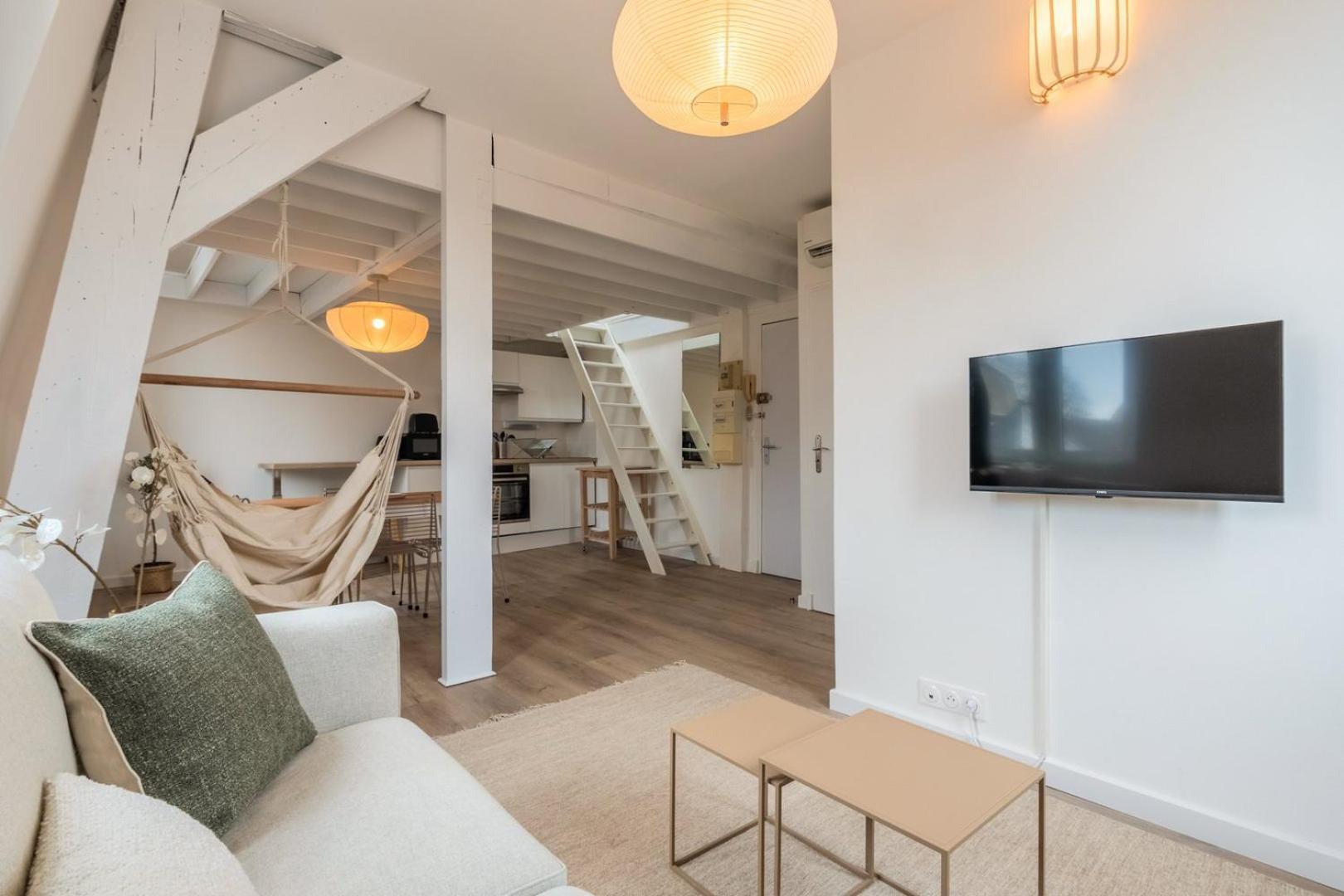 Apartment Functional & Equipped Duplex Studio, Old *