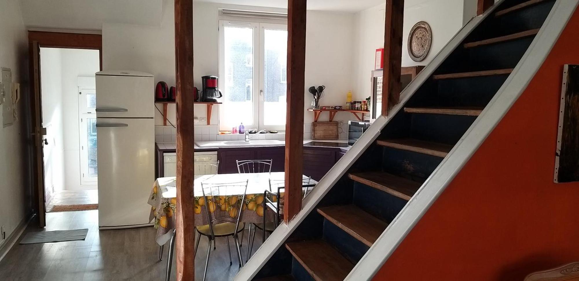 Lumineux Duplex A Wazemmes Appartement