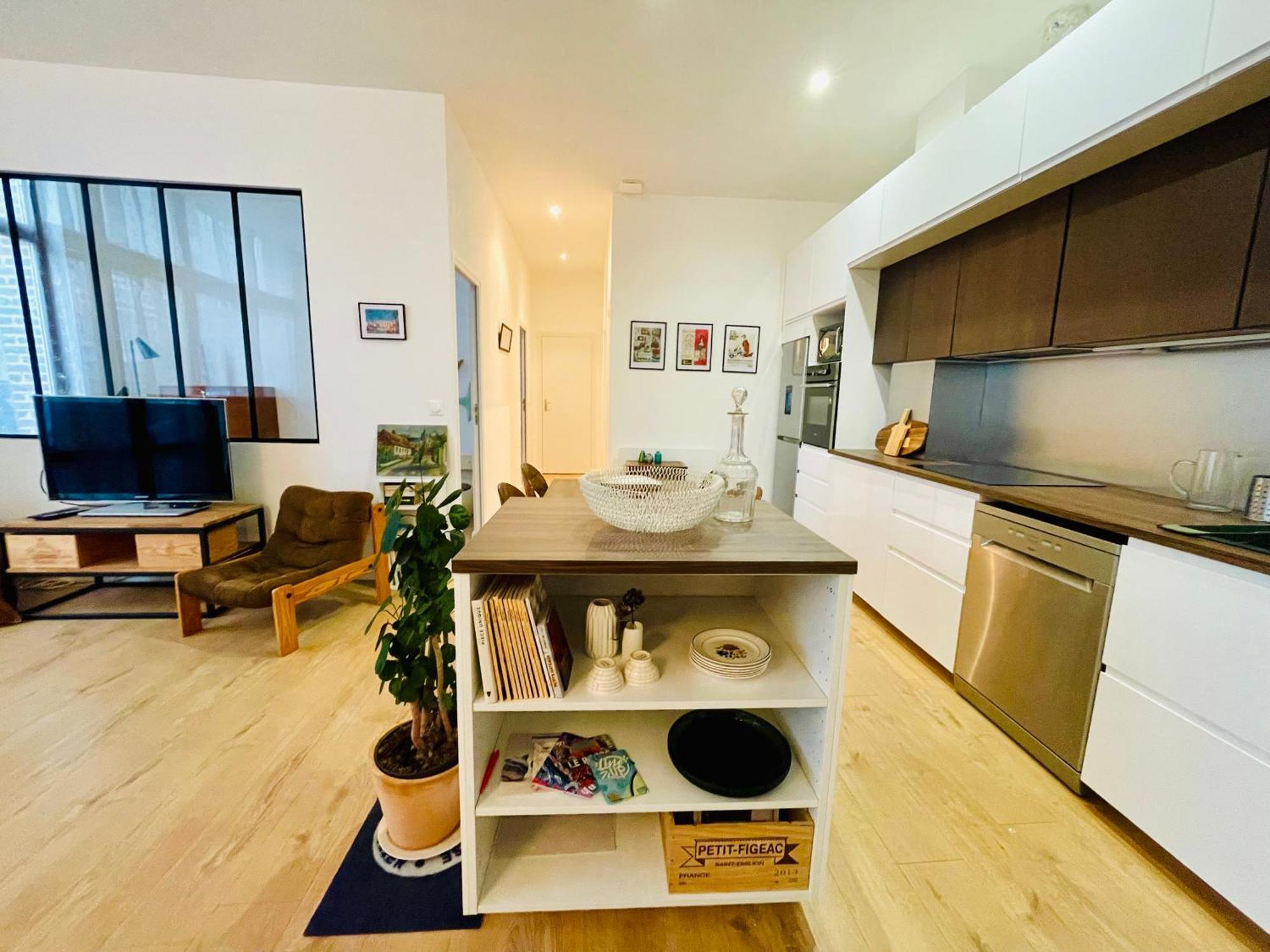Liberte - Grand 4 Pers Avec Parking Centre Apartamento