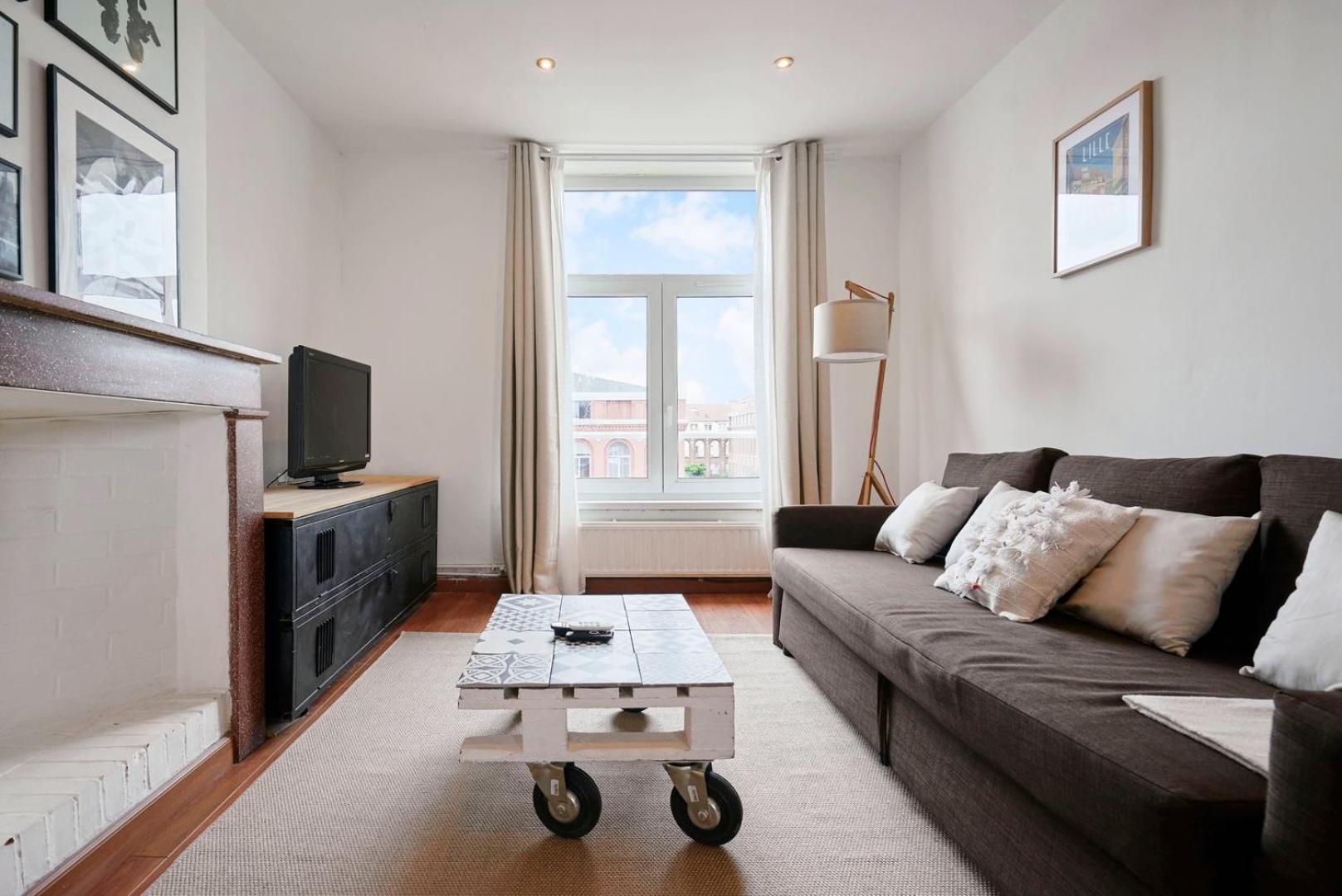 Apartment Le Charme De L'ancien Dans Le Centre De Lille.